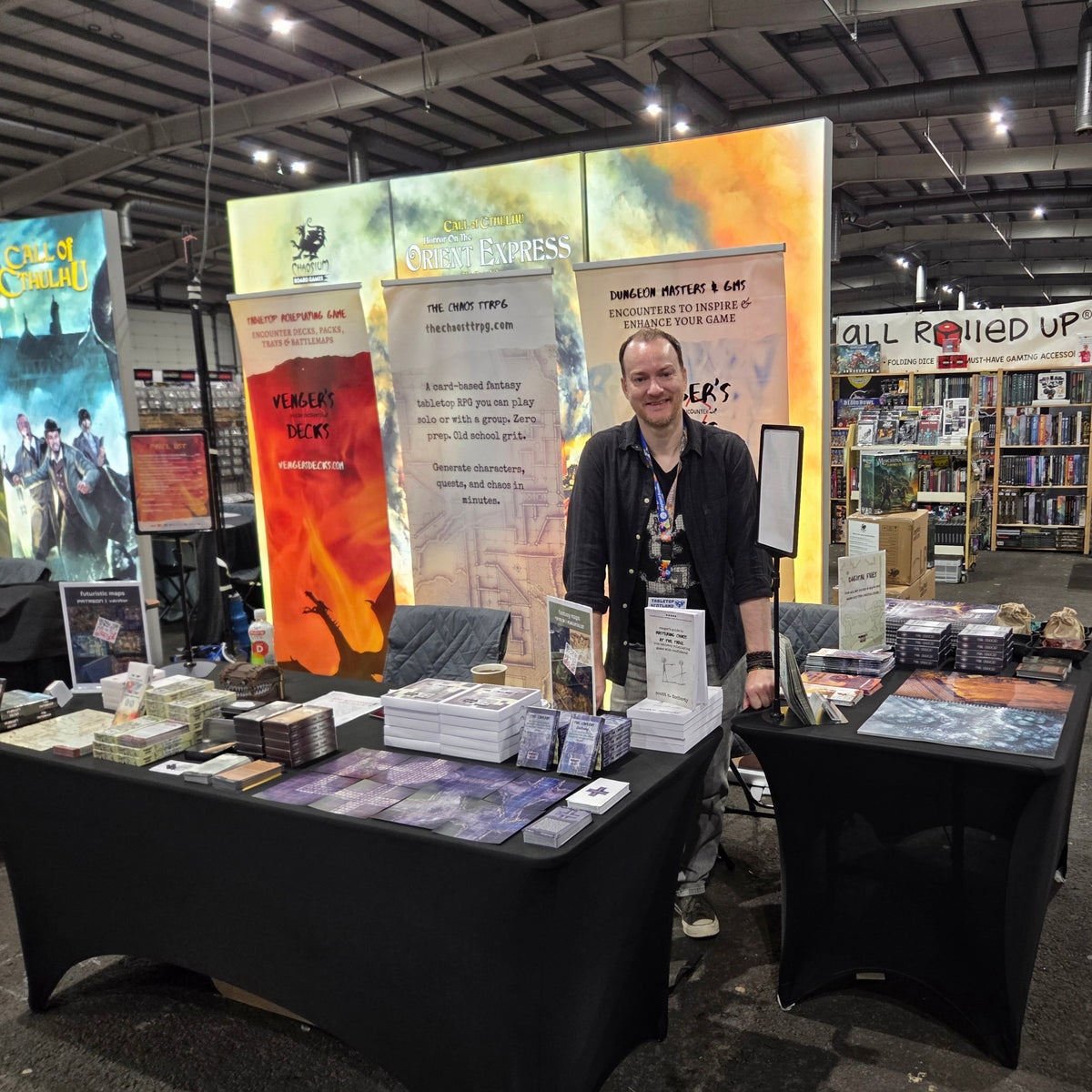 Scott Docherty Venger's Decks at Tabletop Scotland 2026
