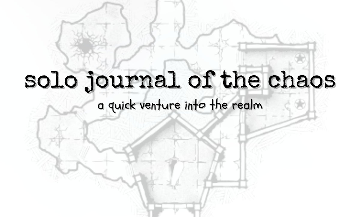 006. The Chaos Ledger | Out In The Wild | A Solo Journal