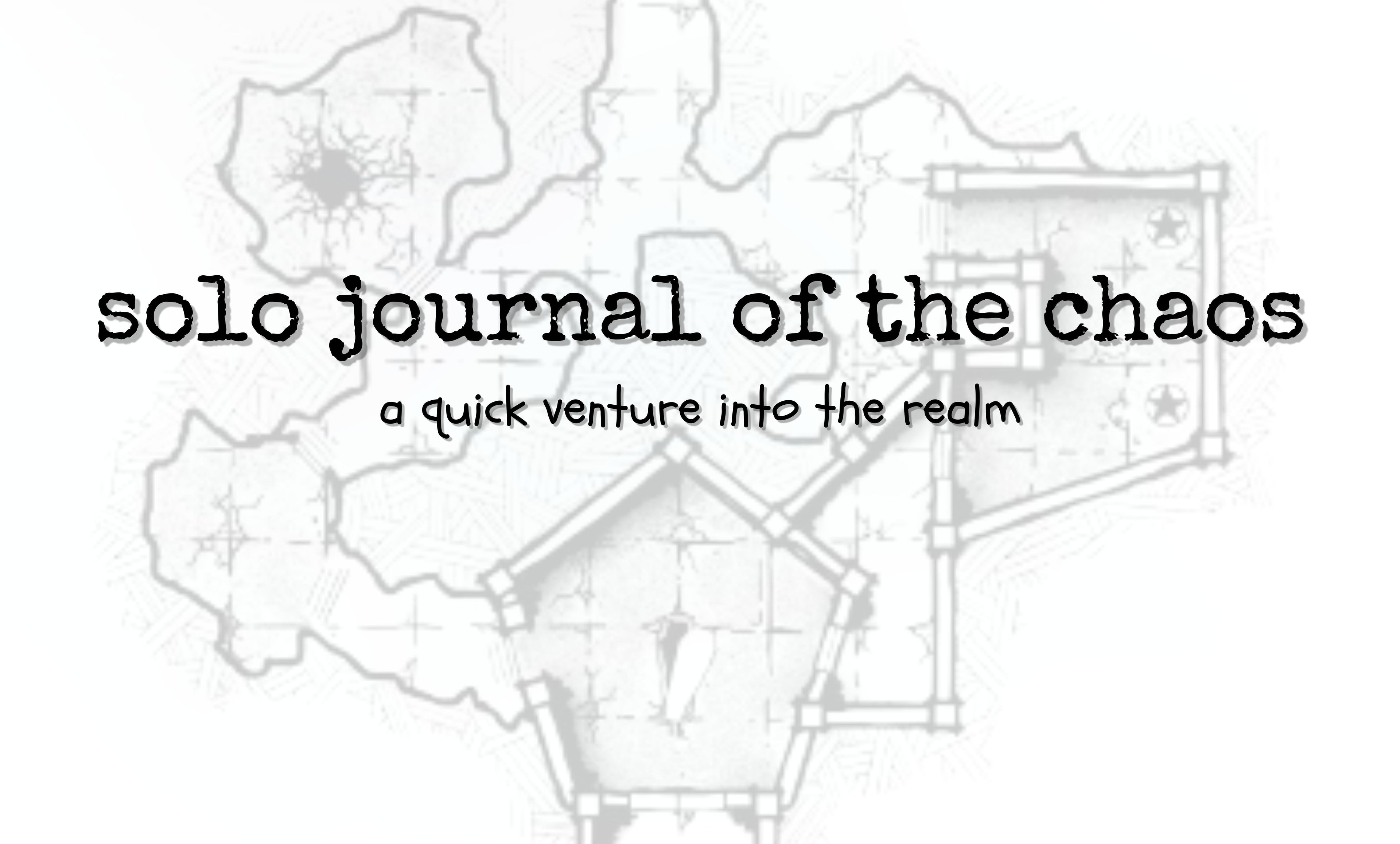 006. The Chaos Ledger | Out In The Wild | A Solo Journal