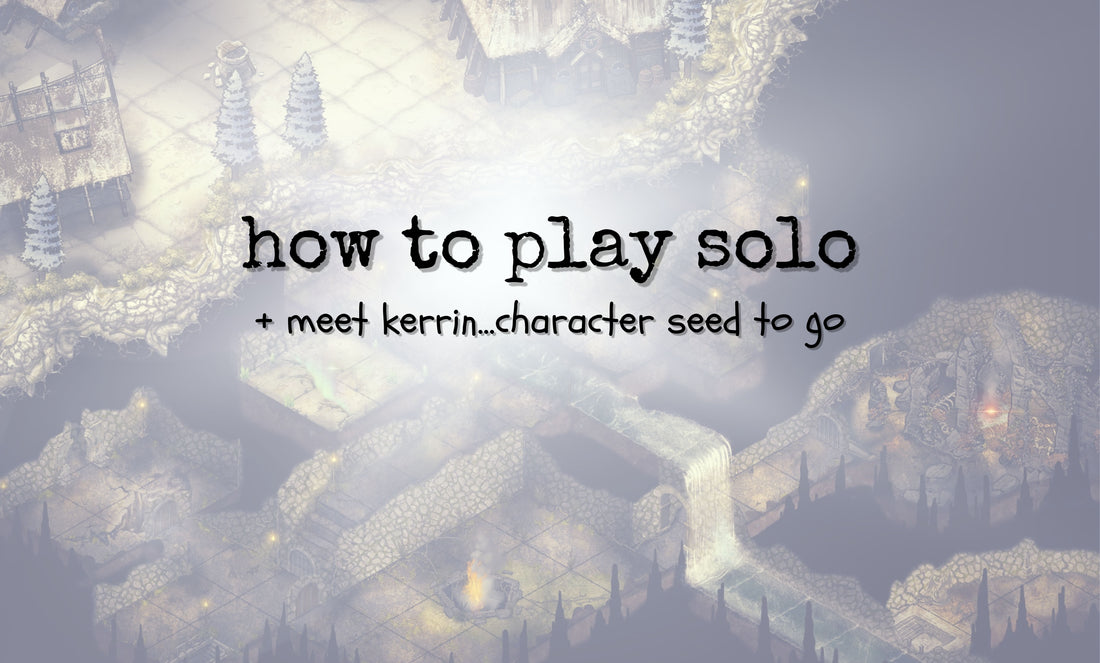 How to play solo ttrpgs