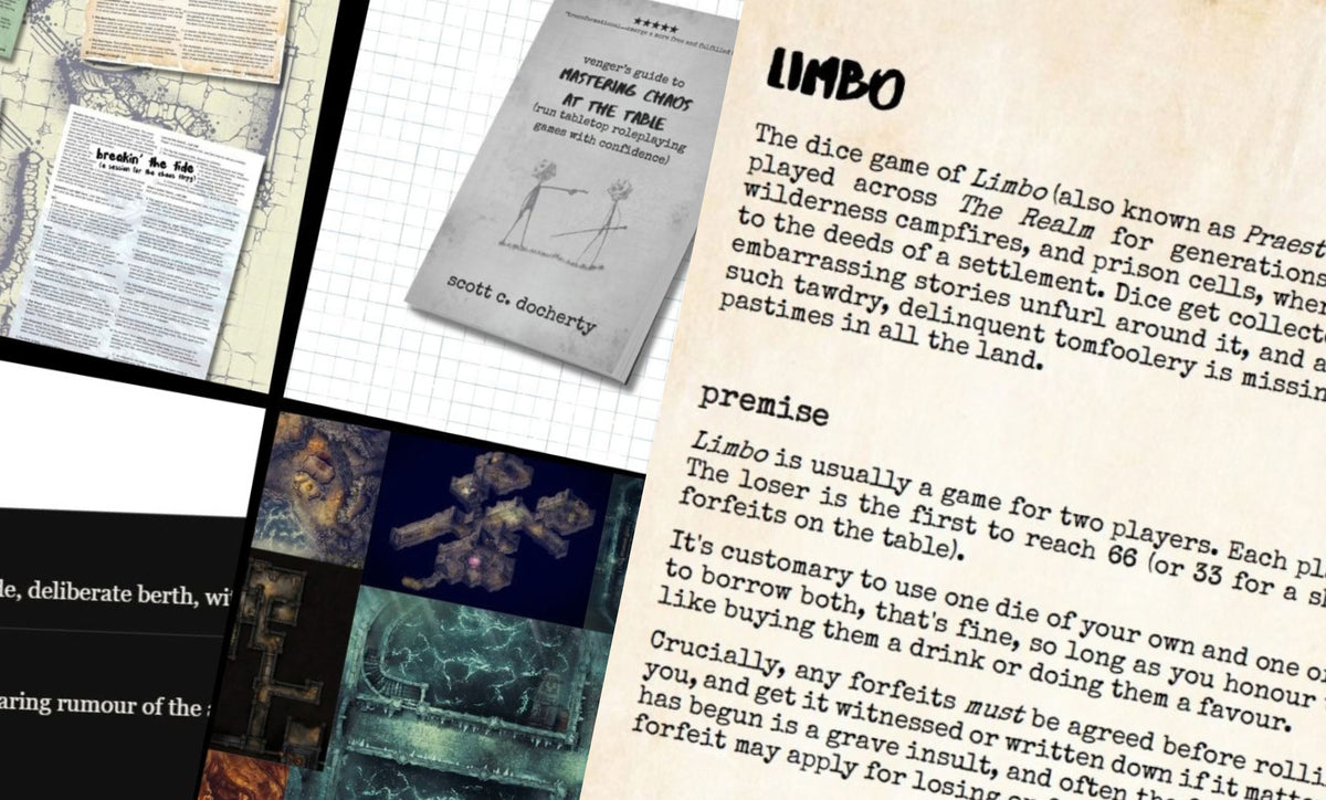 The Trove and Limbo Game for The Chaos TTRPG