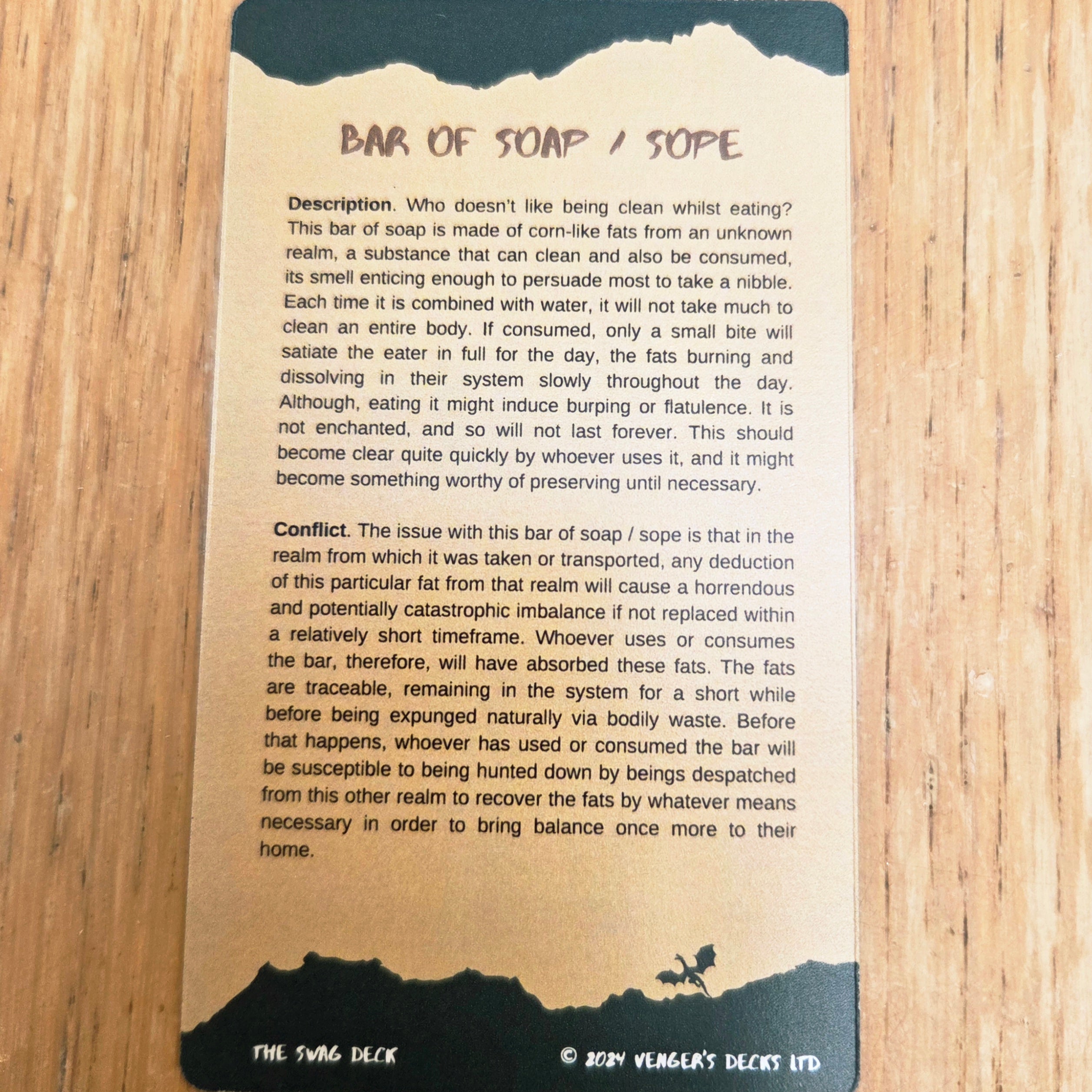 The Swag | Deck of Curios And Loot