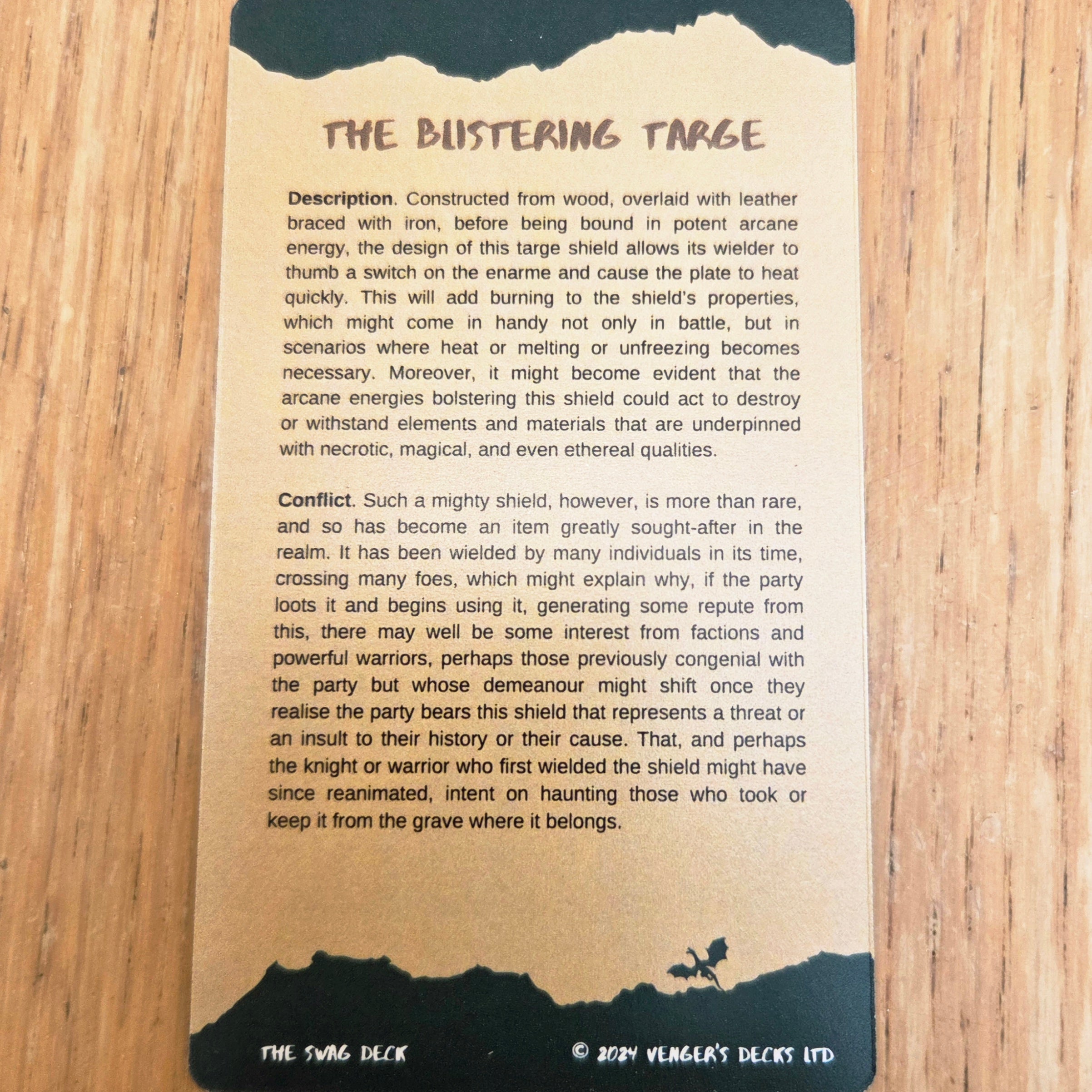 The Swag | Deck of Curios And Loot