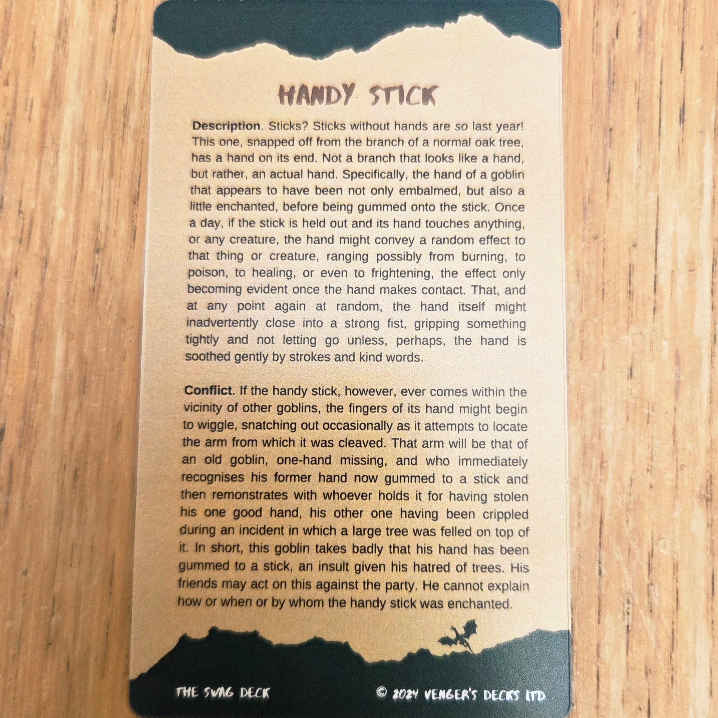 The Swag | Deck of Curios And Loot