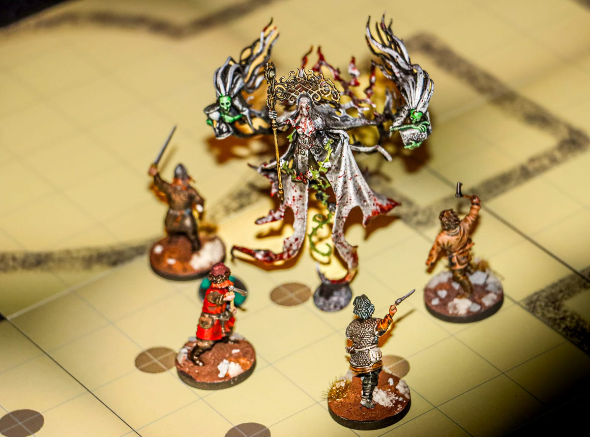 The Caverns | Modular OSR Dungeon Tiles & Encounter Decks