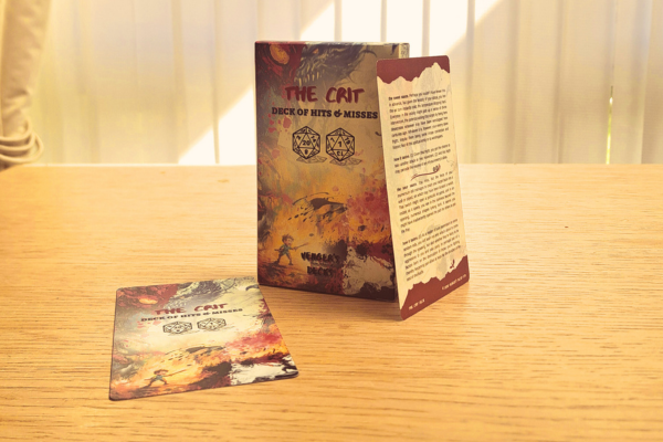 The Crit | Deck of 100 Critical Hits & Misses